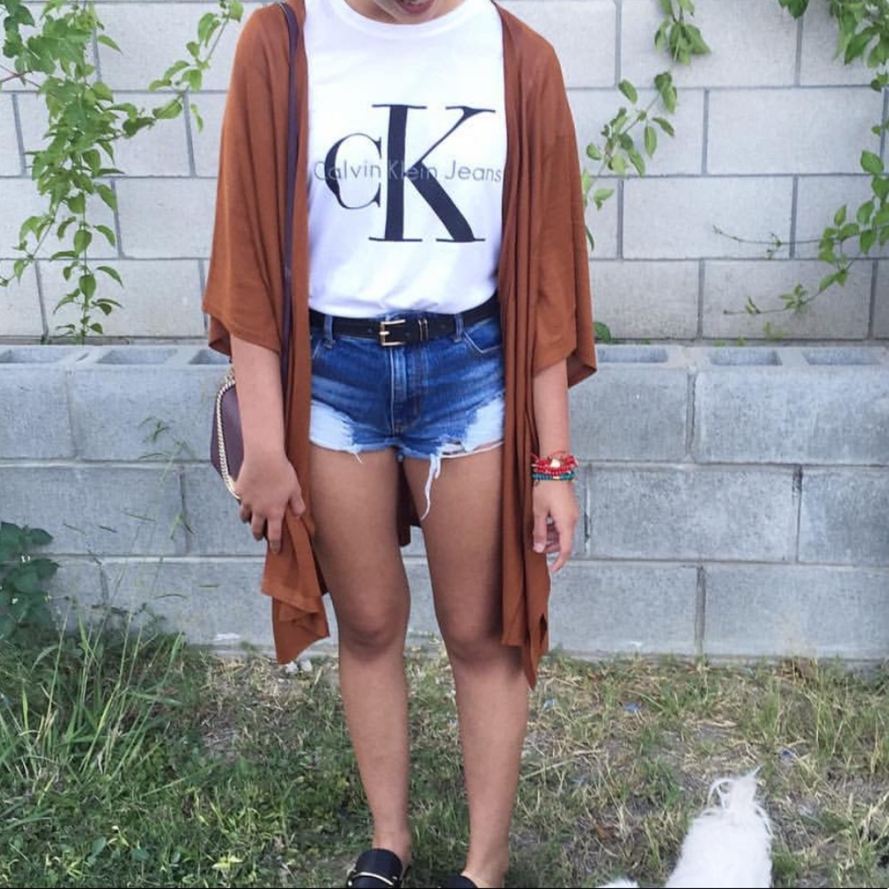 H&M rust kimono